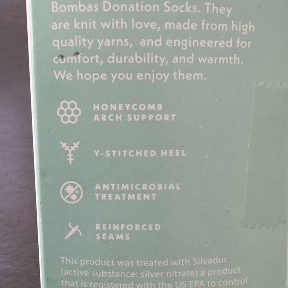 Bombas Socks XS 5 Pair Bundle Youth Size 1-3 NWT Black Antimicrobial Honeycomb - Picture 5 of 6